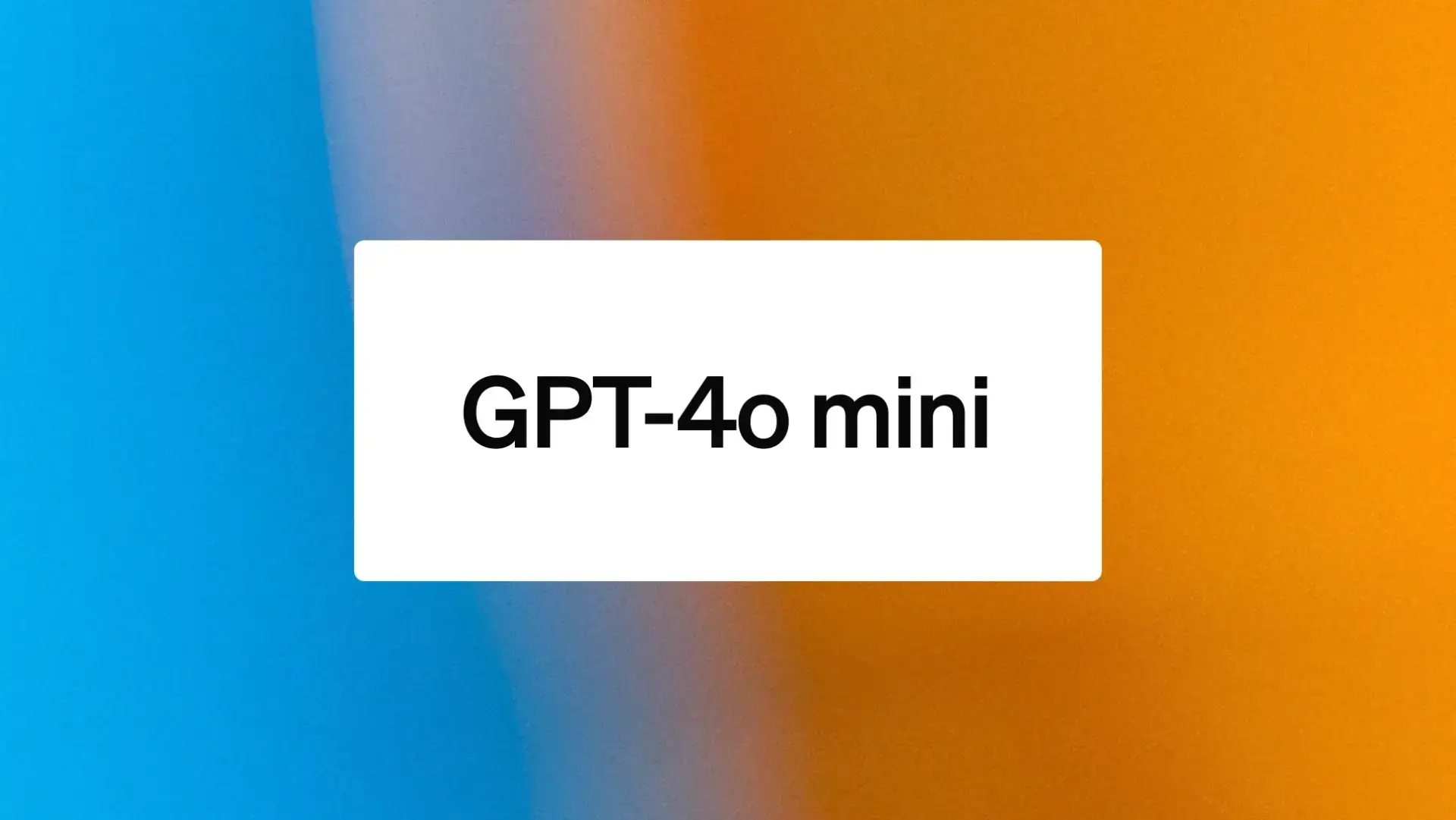 Новая модель GPT-4o mini от OpenAI: доступность и эффективность