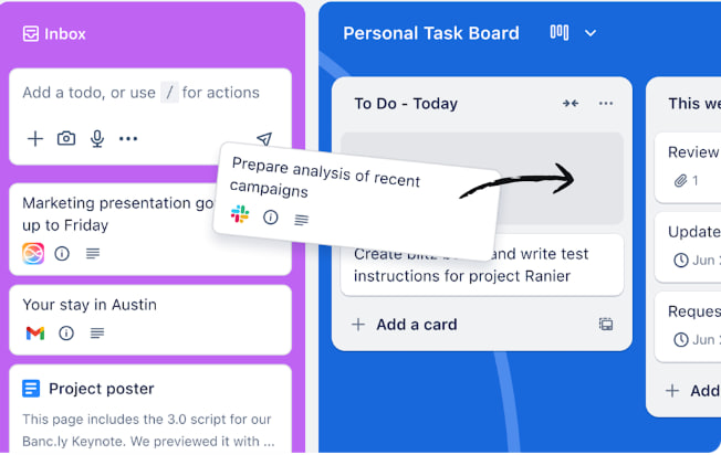 интерфейс kanban
