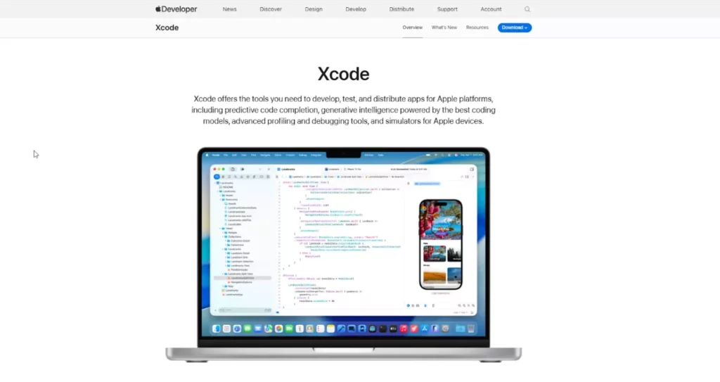 stranicza-xcode-na-sajte-apple