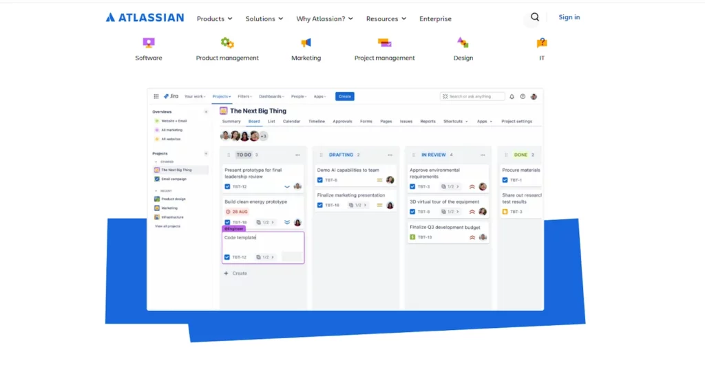 Jira Software.