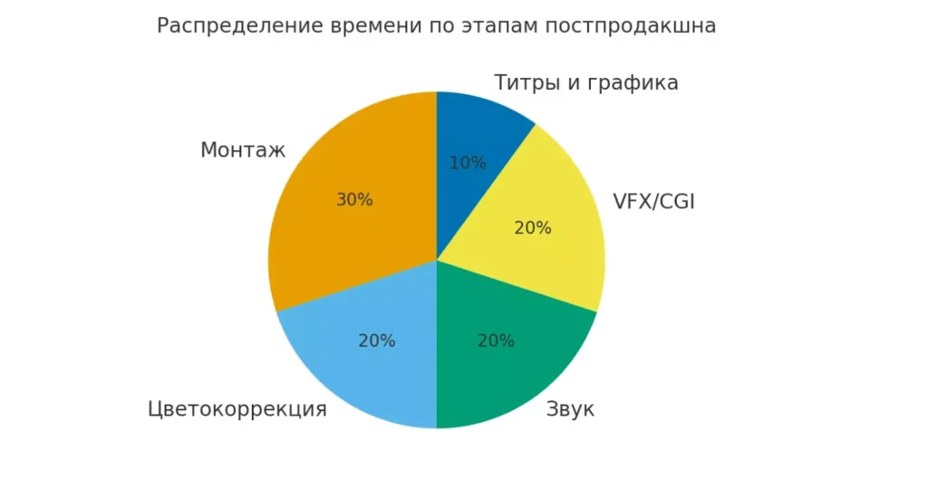 время постпродакшна
