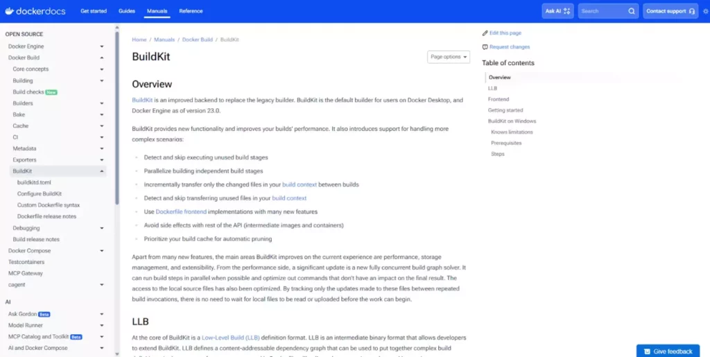 buildkit site