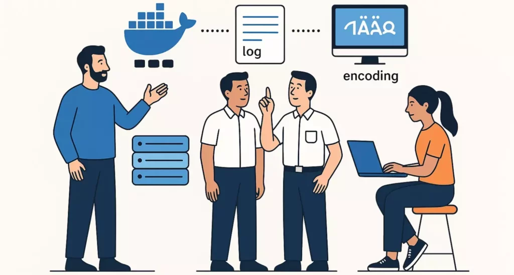 Логи Docker