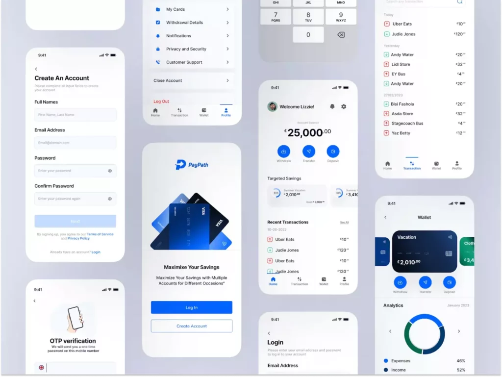 Пример UI