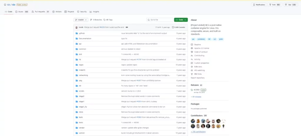rkt coreos