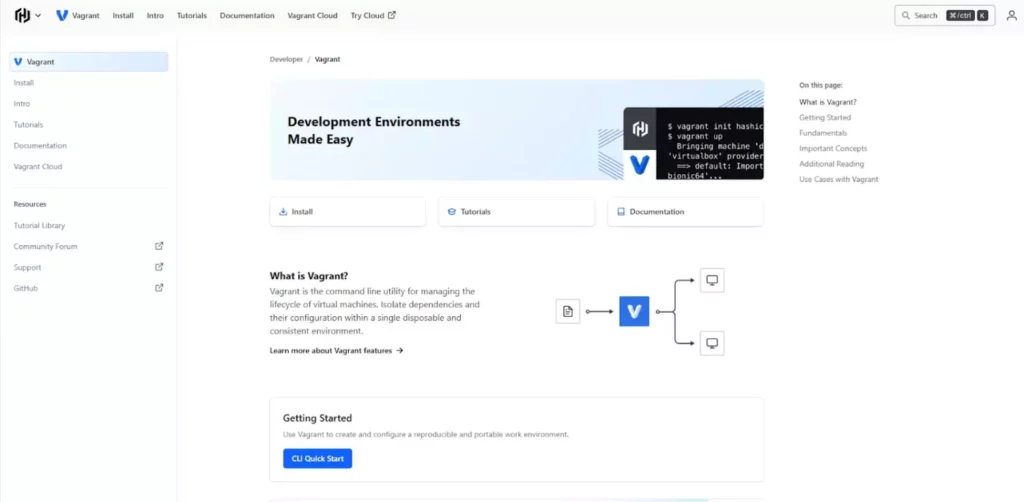 vagrant hashicorp