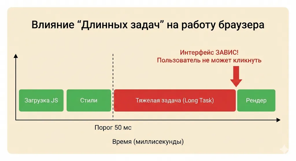 Диаграмма блокировки потока