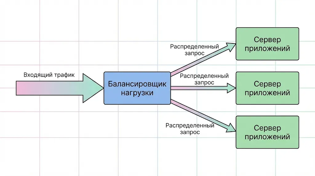Схема работы балансировщика