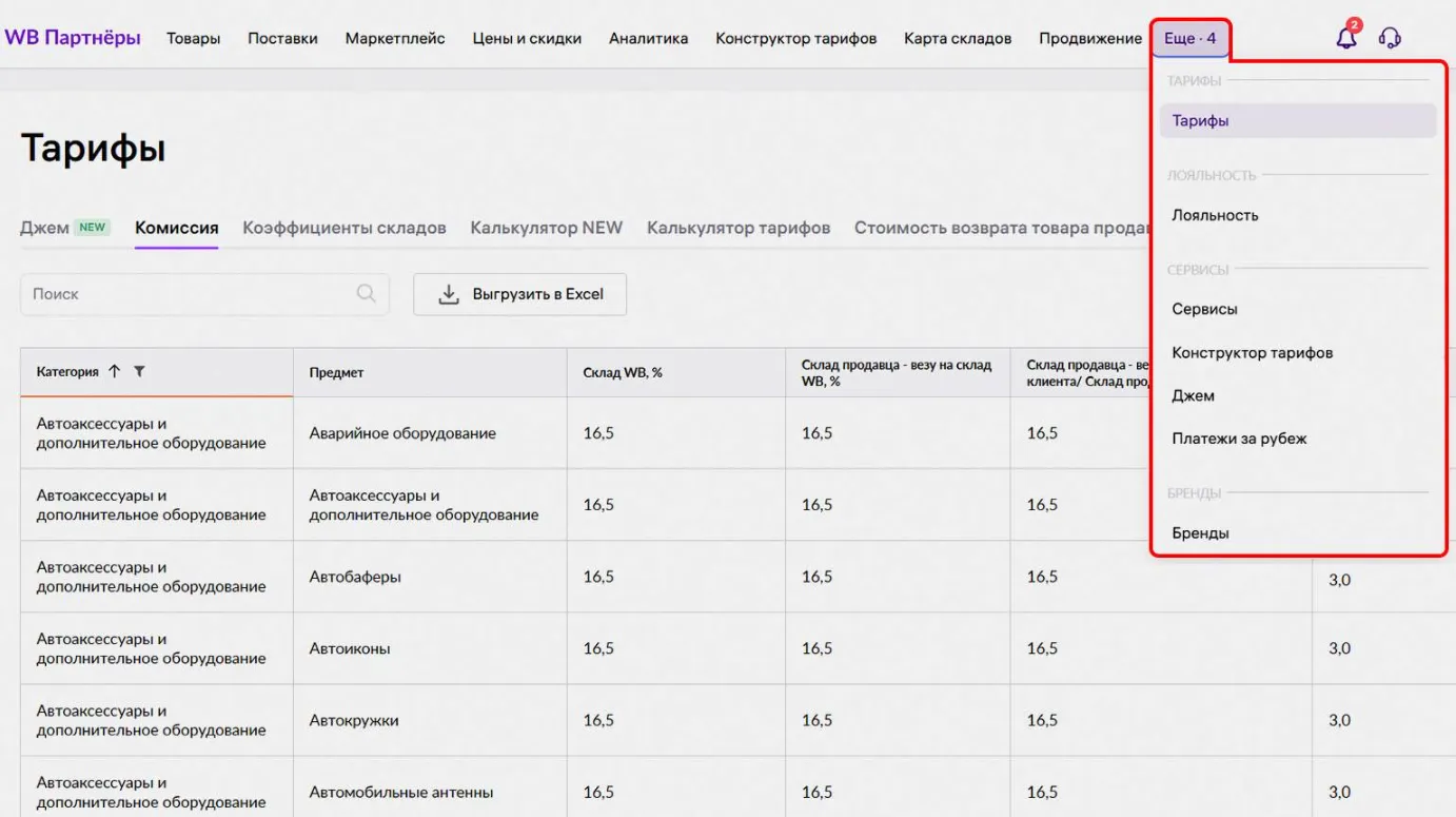 вб комиссии