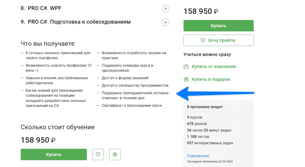 степик курс с поддержкой
