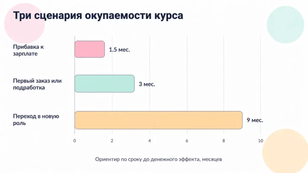 Сценарии окупаемости