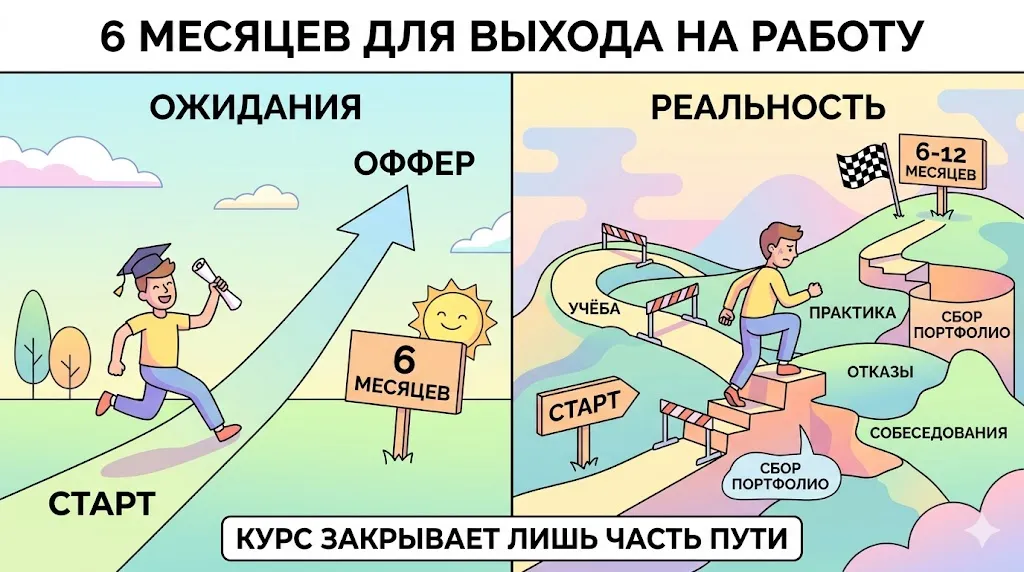 Ожидание vs Реальность.