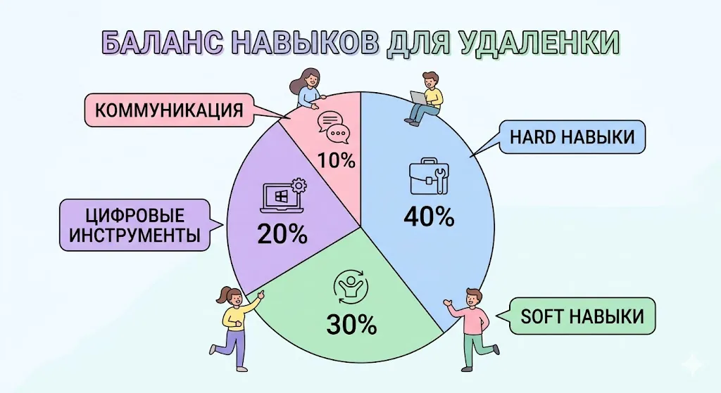Баланс навыков удаленщика