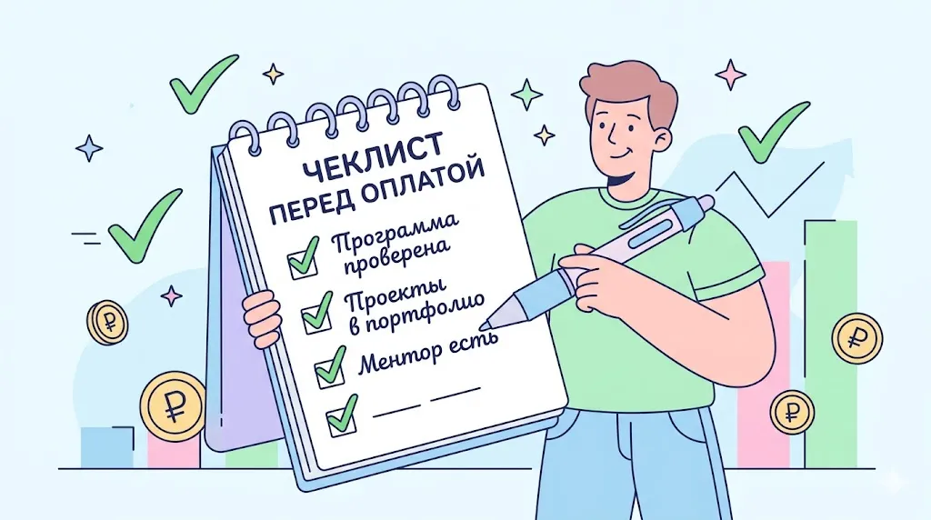 Чеклист перед покупкой.