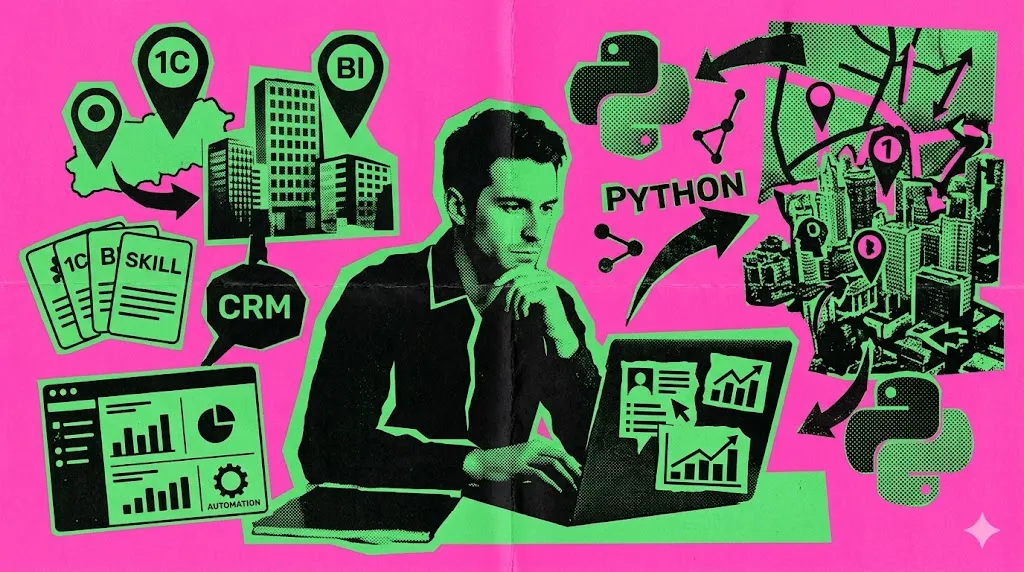 Почему 1С, BI и CRM могут быть выгоднее Python для регионального специалиста