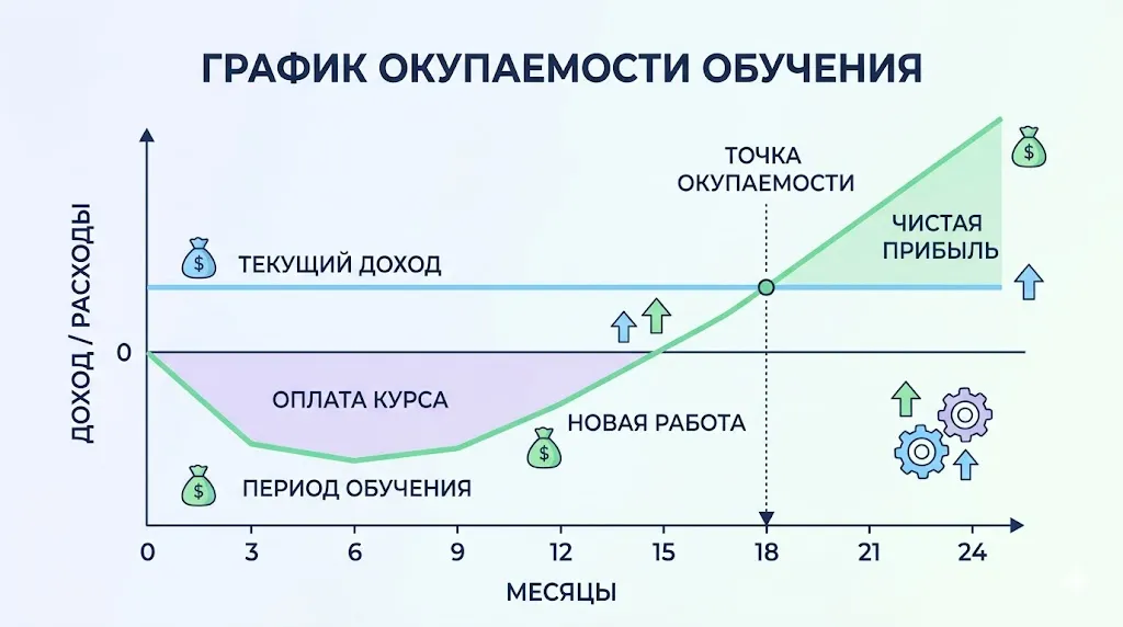 График окупаемости.
