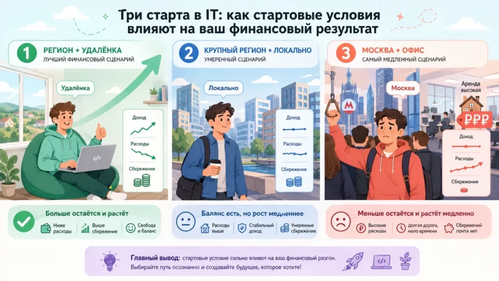 три сценария