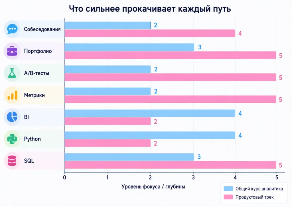 Сравнение треков
