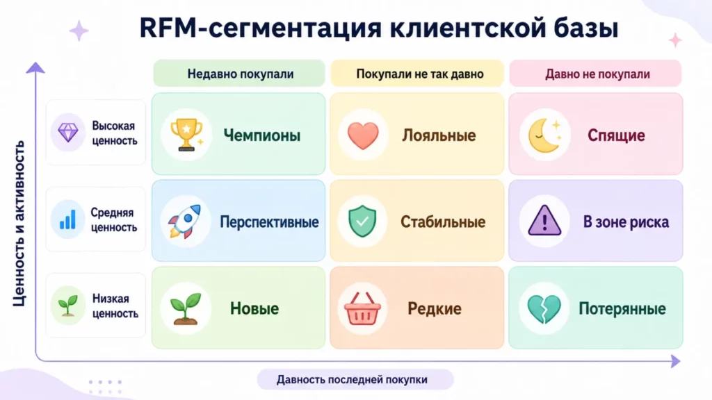 RFM-матрица.
