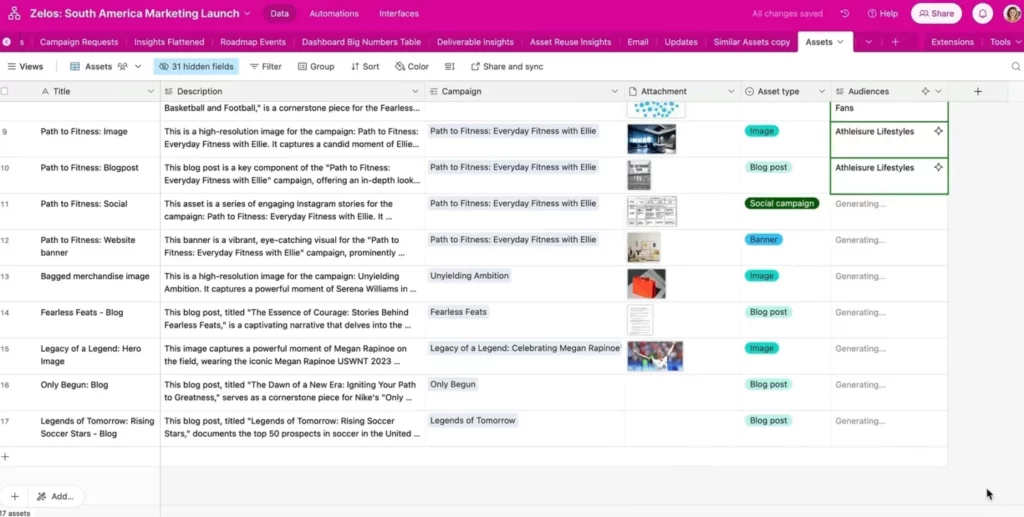 работа с Airtable