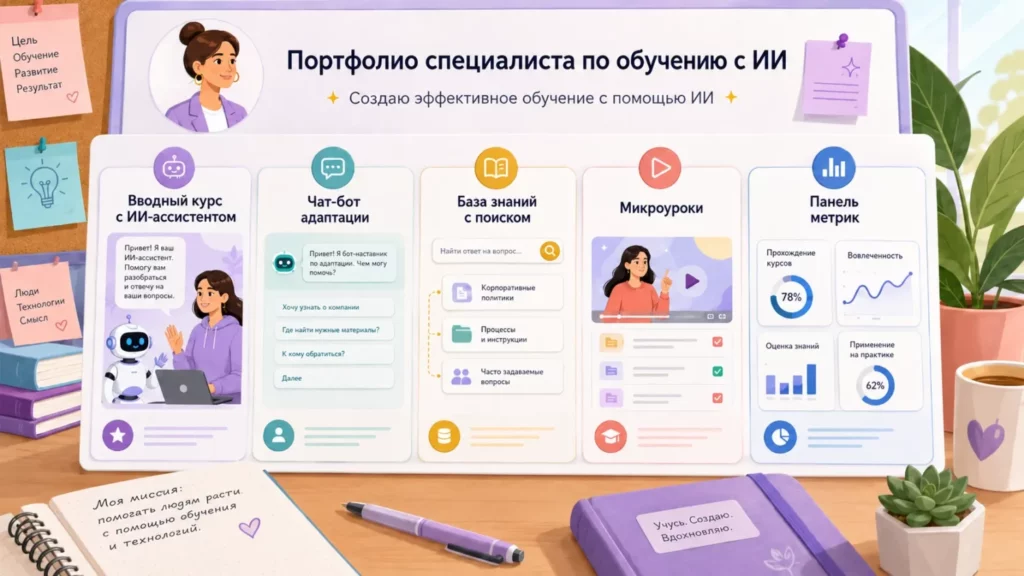 портфолио обучения