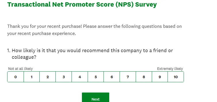 NPS-опрос
