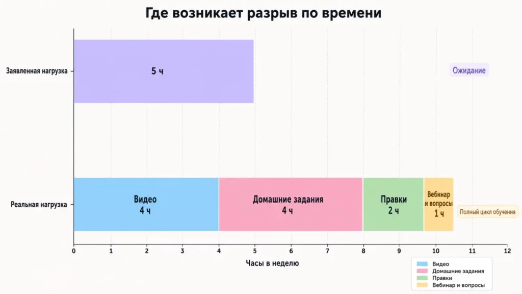 Разрыв по времени