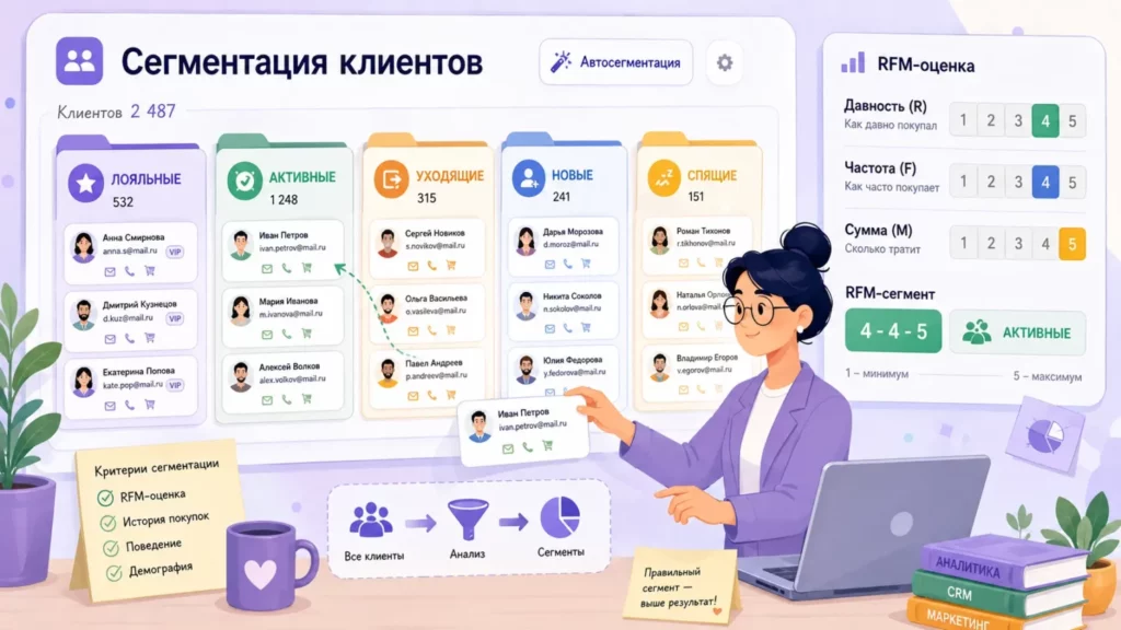 Сегменты клиентов