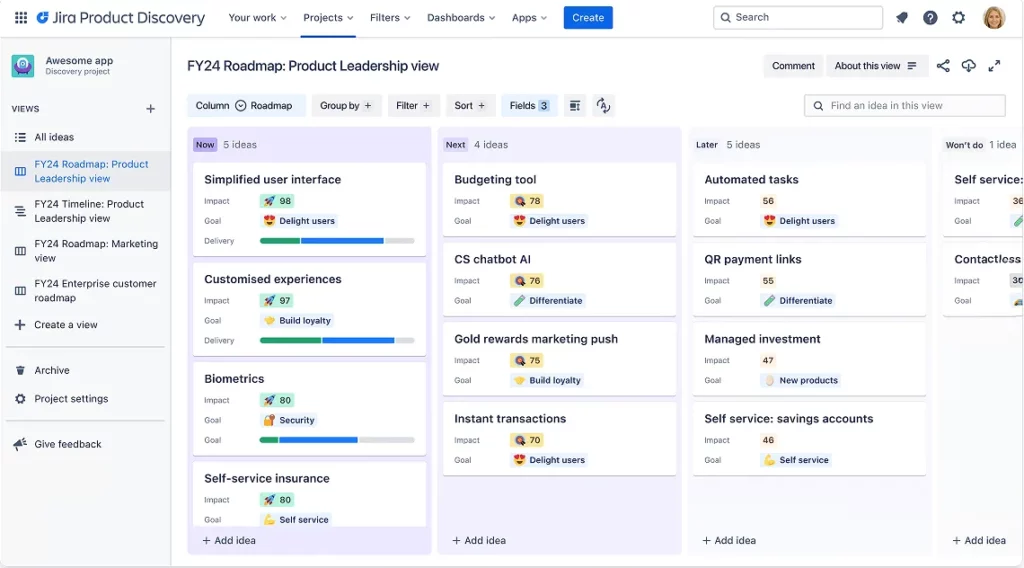 Jira Product Discovery