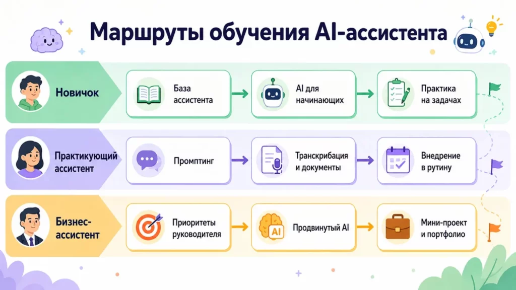 маршруты обучения